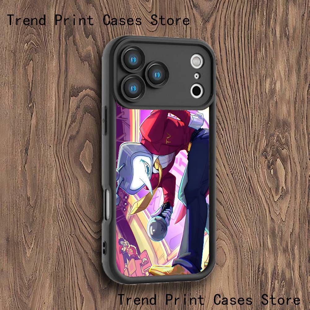 

Tenna D-DeltaruneS Phone Case For iPhone 17,16,15,14,13,12,11,Pro,Max,Plus,X,XS,SE4,E,Mini Black Thickened border Case iPhone 15 Pro