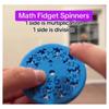 Math Fidget Spinner, Addition and Subtraction, Multiplication Dividing Spinner, Math Fidget Toys with Bonus Stickers for Kids, Cool Mini Math Spinner