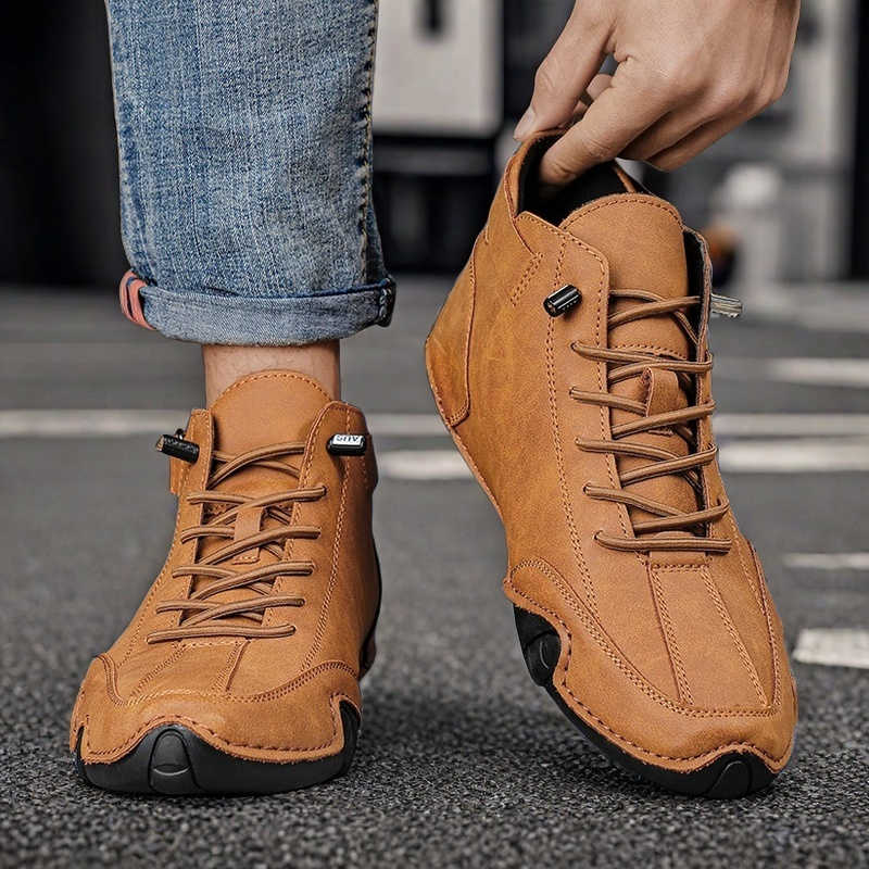 Fashion Demi-season Tall Men's Running Boots Vulcanize Men's Daily Shoes Men Sneakers Size 46 Sports Tenni 4yrs To 12yrs Sneakeres