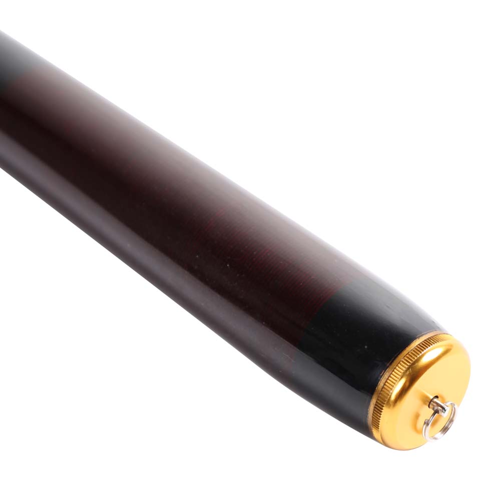 Portable Carbon Fiber Fishing Rods Ultra light Telescopic Positioning Hand Rod(5.4m)