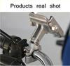 Aluminum Bike Motorcycle Phone Handlebar Mount Holder 360 Degree Rotating Universal Bicycle Phone Holder Clip for Cell Phone