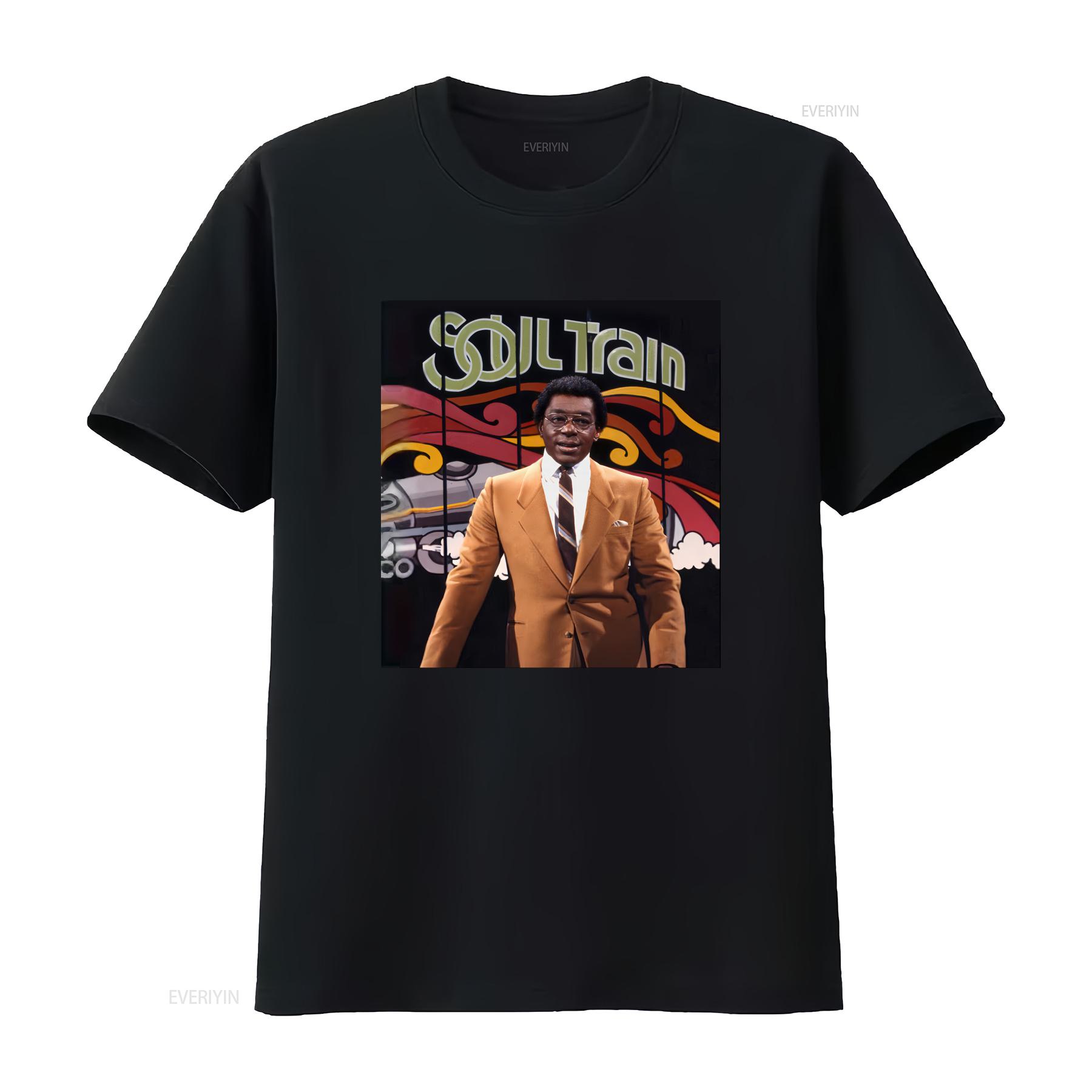 

Vintage Soul Train Don Cornelius T Shirt S M L XL 2XL vintage Washed Stylish graphic Breathable Casual Unisex Comfortable 4XL