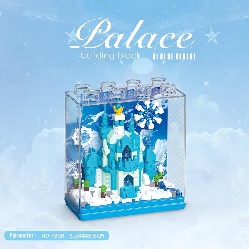 Non-Toxic Miniature Architecture Building Blocks Castle Assembly Toys Mini Bricks Kids Toys New Year Christmas Gifts