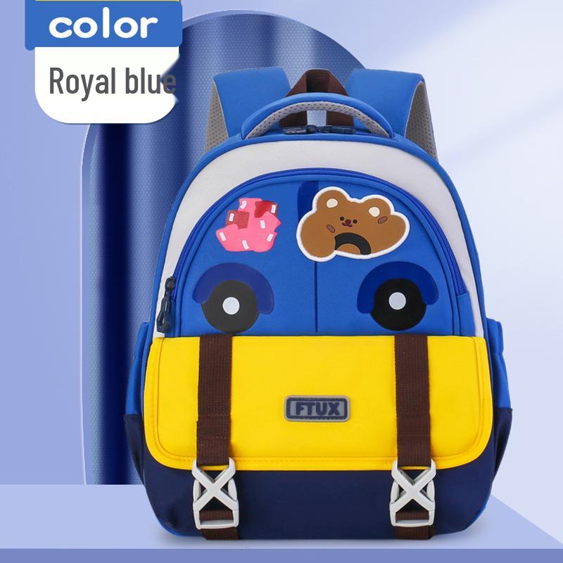 

Дитячий повсякденний легкий рюкзак - на два плеча для хлопчиків та дівчаток королівський синій колір