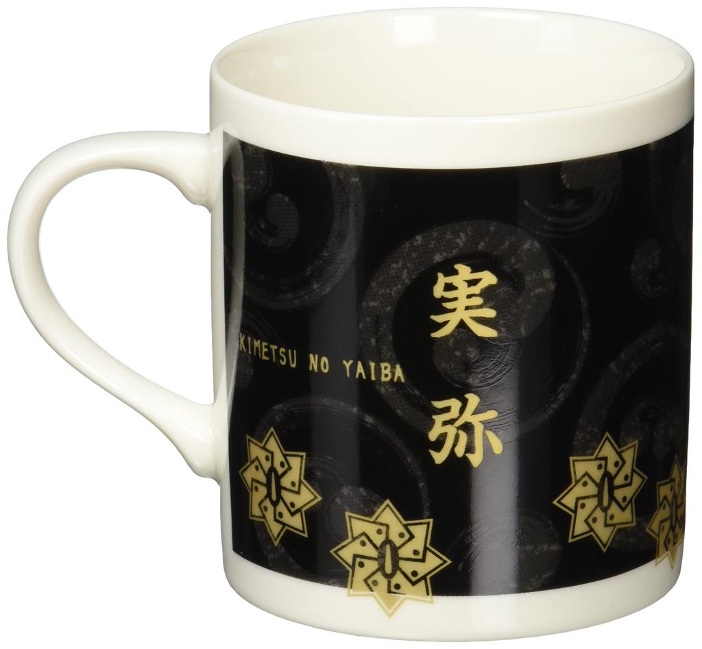 Kimsei Pottery Demon Kimetsu No Yaiba Sanemi Shinazugawa 073142 Slayer Mug, Monochrome,