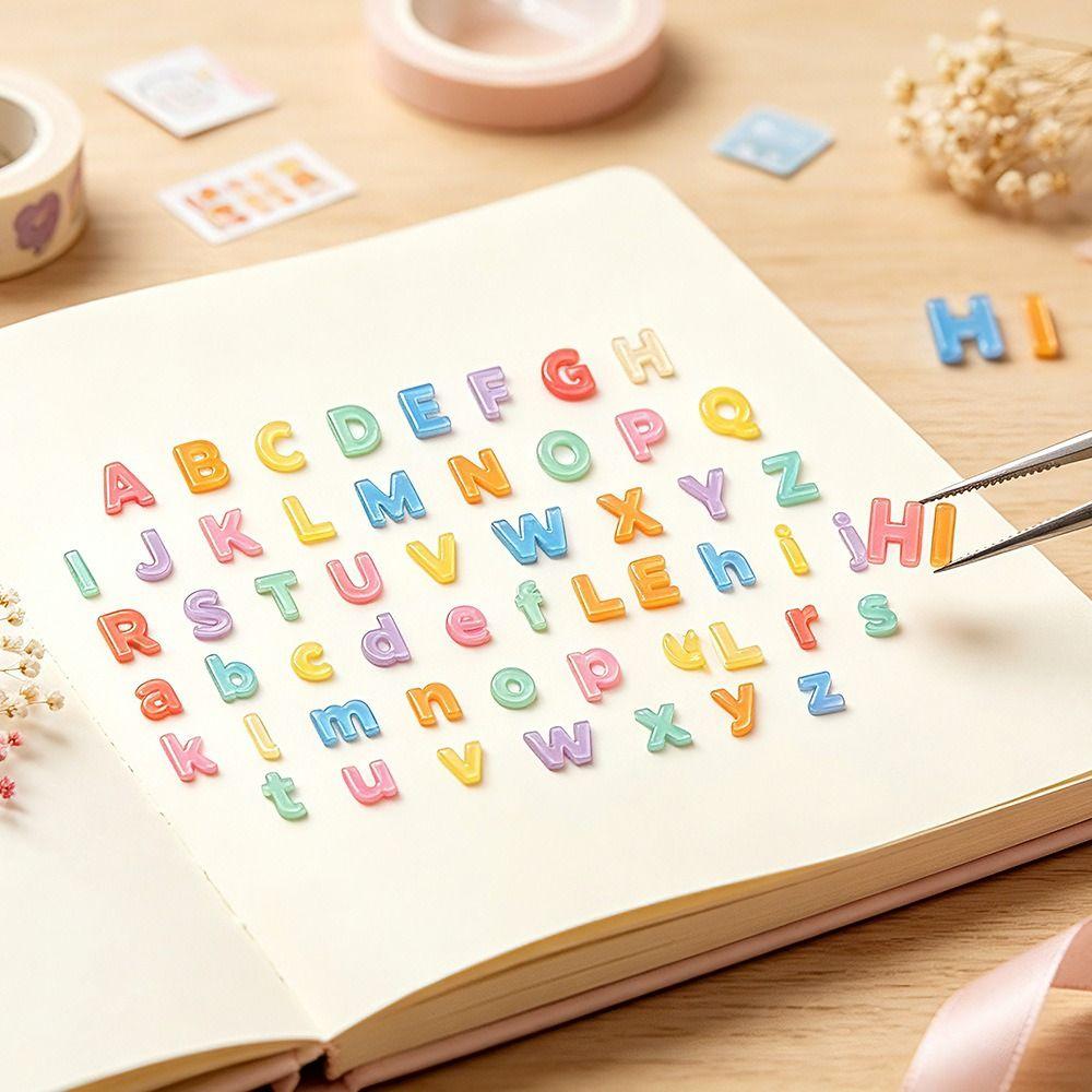 DIY Letter Epoxy Mold Silicone Resin Key Pendant Mold for Jewelry Accessories
