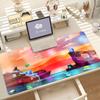 Game GEometry Dash Mouse Pad Anti Slip Rubber Edge Locked Thickened Laptop Gaming Desk Mat