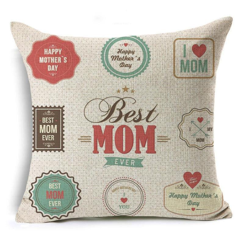 Love Letter Pattern Throw Pillow Covers With Digital Printing Of Short Plush Fabric Car-Shaped Sofa Cushion Home Decor