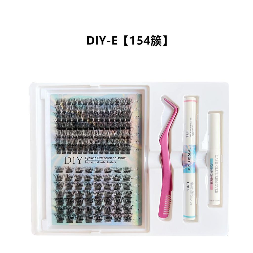 Dense Self-Grafting Single Cluster 30D40D Eyelash Lazy Diy False Eyelash Lashes Cover