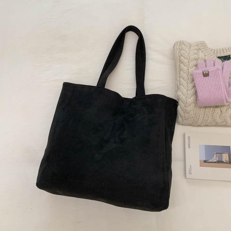 

Large capacity tote bag women s matte winter new casual versatile commuter premium shoulder bag