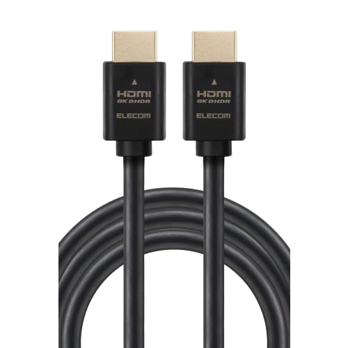 

ELECOM HDMI-кабель 3 м сверхскоростной 4K (120Hz) 8K (60Гц) [Сверхвысокая скоростьСертифицированный продукт HDMI-кабеля] Сверхвысокая скорость 48 Гбит/с для телевизоров, ПК,