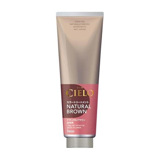 Cielo Color Treatment for Whole Body (Grey Hair Dye Treatment) Natural Brown 230g hoyu cielo