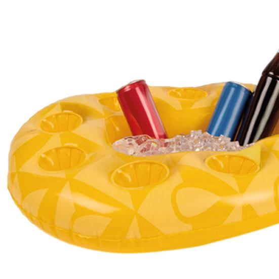 Inflatable Drink Holder Avocado Pineapple Drink Floaties Summer Coconut Tree Pool Beach Swimming Pool Parties Floating