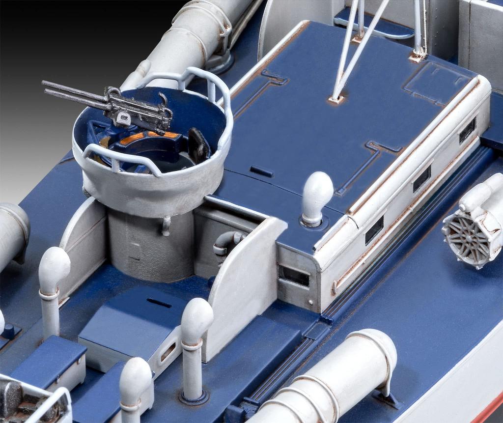 Německá úroveň US Navy PT člun torpédový člun Plastový model 05175 Barva výlisku 1/72 PT-559/PT-160