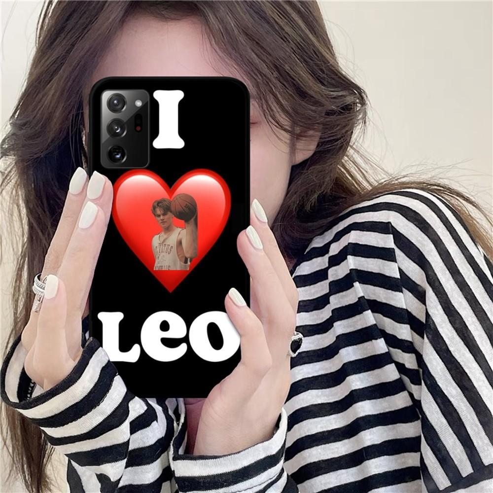 L-Leonardo D-Dicaprio Y-Young Phone Case For Samsung Note 8 9 10 20 Pro Plus Lite M 10 11 20 30 21 31 51 A 21 22 42 02 03
