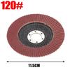 5/1PCS Red Sand Flap Discs 40 60 80 120 Grit Grinding Disc For Angle Grinder Polishing Pads Sanding Wheel Grinding Welding Tools