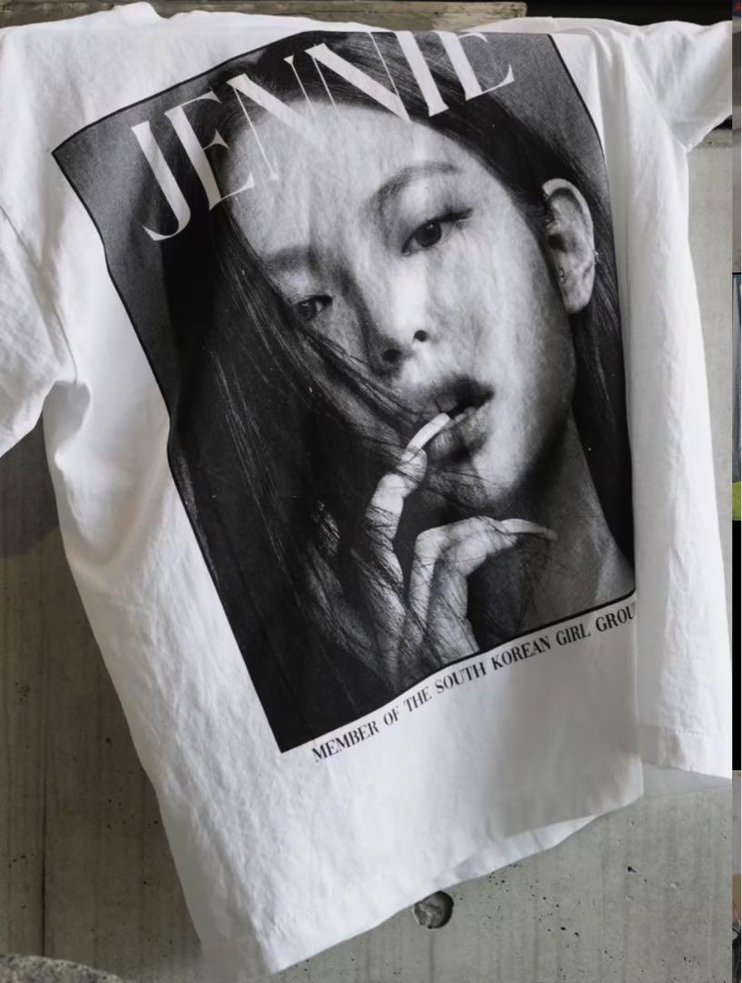 

[Б/У] футболка anytee BLACKPINK JENNIE L Дженни