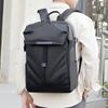 Large Solid Color Oxford Business Backpack - Spacious Commuter Bag with Waterproof Laptop Compartment
