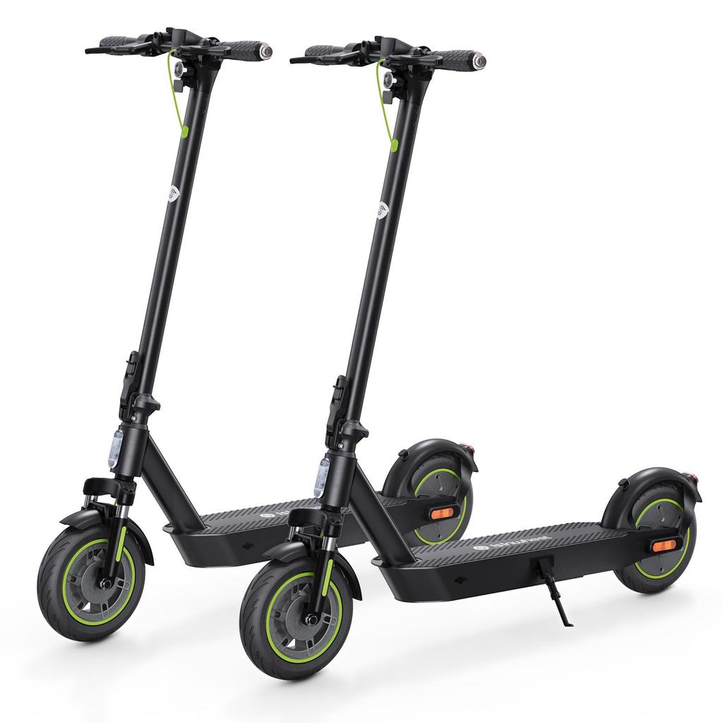 ISINWHEEL S10 PLUS Elsparkcykel för Vuxna - 750W Högt Drevemoment 42V 15Ah Batteri 10-tums Hjul Perfekt för Stadskörning och Lätt Terräng