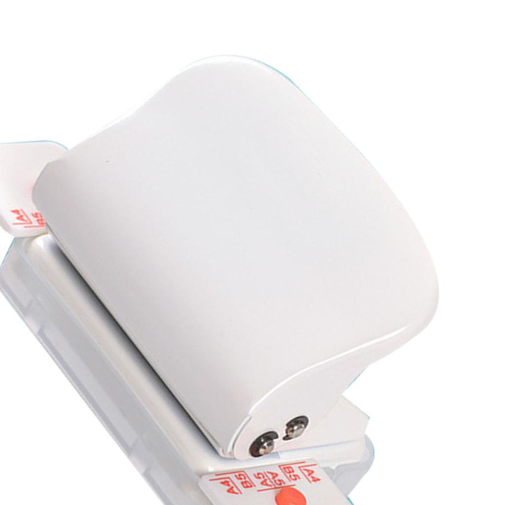 Mini Book Binding Machine Multiple Holes Fast Accurate Manual Coil Binding Machine for Office School Home