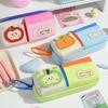 Three Layers Pencil Case Large Capacity Stationery Storage Bag Stationery Organizer  School Office