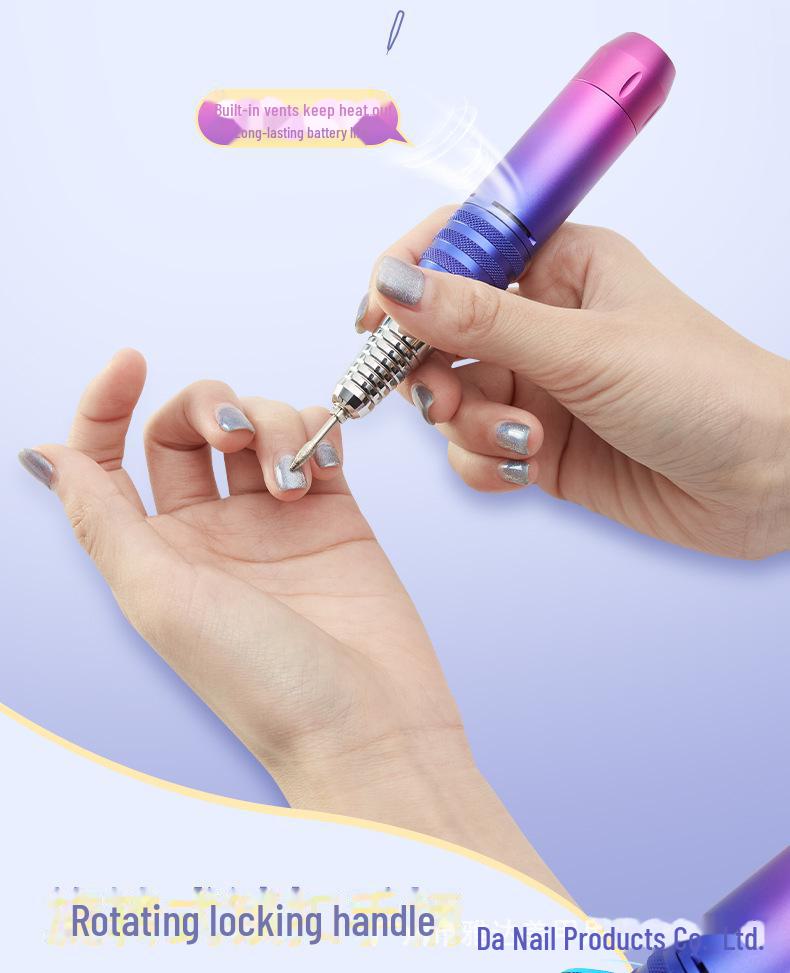Rechargeable Portable Nail Polish Remover & Polisher 0-35,000 RPM
