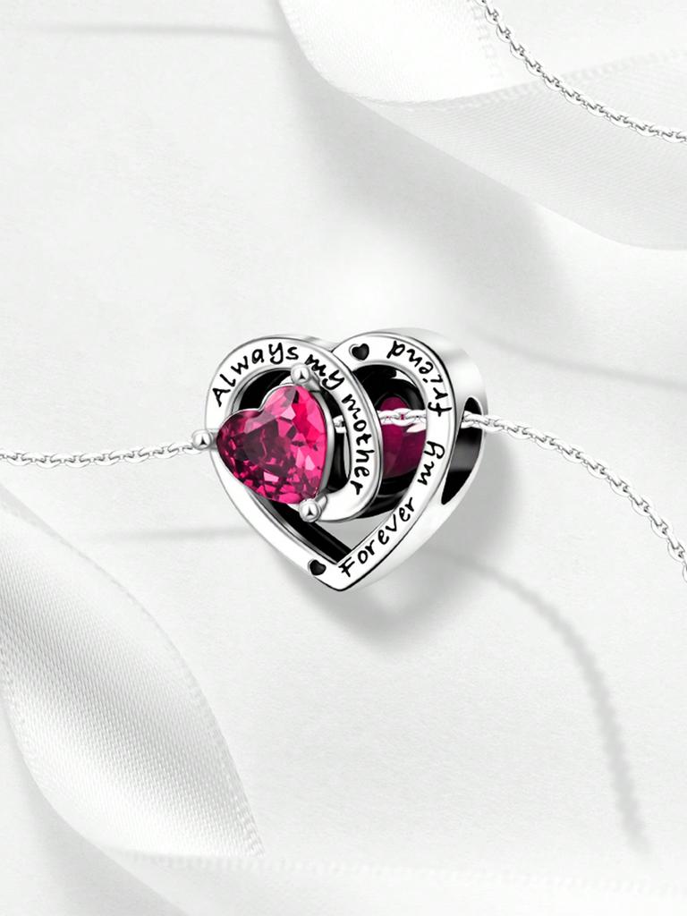 Charms Plata Birthstone Beads Charm Copper Plated Fit Charms Copperoriginal Bracelet For Jewelry Making Diy Charm