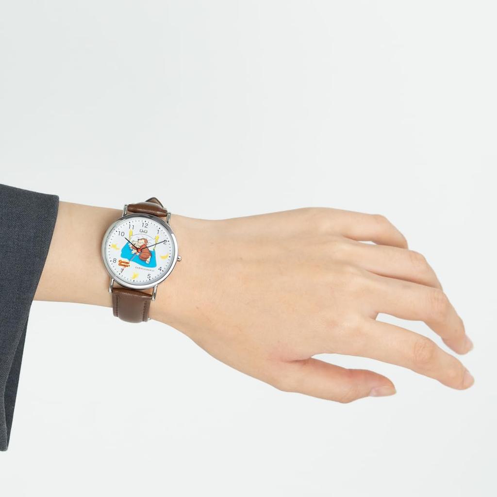 Brown [Citizen Q&Q] Q93B-501PK Kids' Watch,