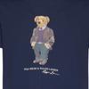 Polo Ralph Lauren Animal Print Pullover Crew Neck Short Sleeve T-Shirt Men T-shirts Navy-Blue 710854497-026