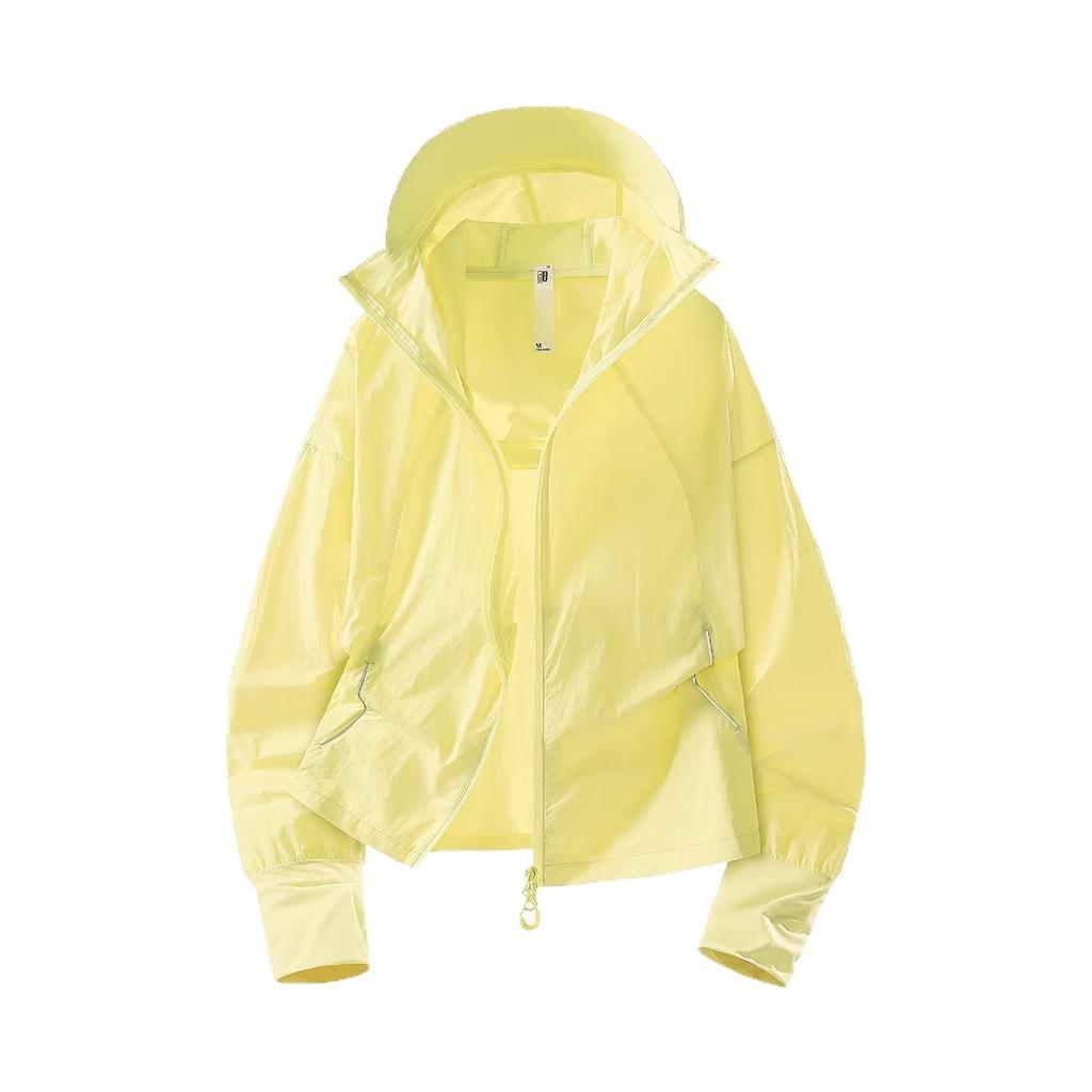 Big-name Giant Good-looking Sunscreen Clothes Women's 1011 New Summer Light and Thin UV Protection Small Short Ice Silk Jacket