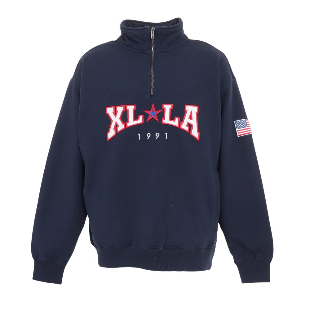 

Trainer XLLA HALF ZIP SWEATSHIRT NAVY [Extra Large] Men s тёмно-синий