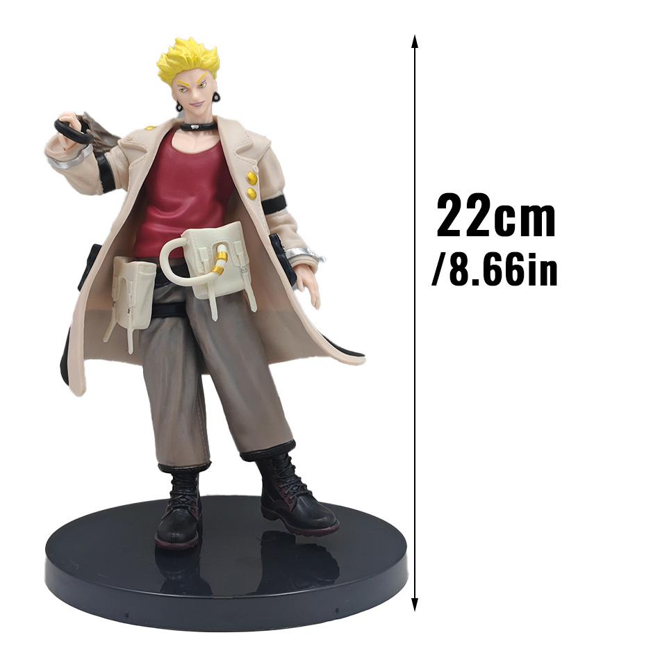 GACHIAKUTA Anime Figure Riyo Rudo Surebrec PVC Action Figures Character Collection Series Model Ornaments Toys Christmas Gifts