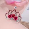 Rose Flower Girls Fashion Hair Accesories For Girls Kids Gift Hair Jewelry Crown Hairpin Hair Comb
