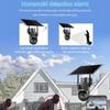 8MP 4K WiFi Wireless Solar Lens Dual Display 4G SIM IP CCTV Camera Motion Detection PTZ Security Protection Monitor