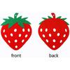 27 PCS Strawberry Ornaments Felt Hanging Strawberry Party Decorations Summer Fruit Ornaments Holiday Decorations