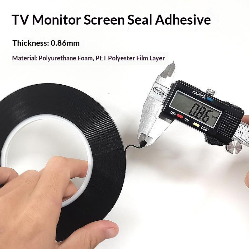 LCD LED TV Matrix Display Panel Repair Tape Tear Resistant Adhesive Seal Strip 3/4/5mm for Frameless Screen Fix