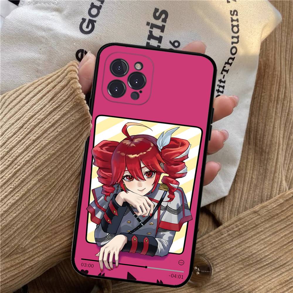 Popular Virtual Singer Kasane Teto Phone Case For IPhone 17 16 15 Plus X 14 11 12 13 Mini Pro Max Mobile Case