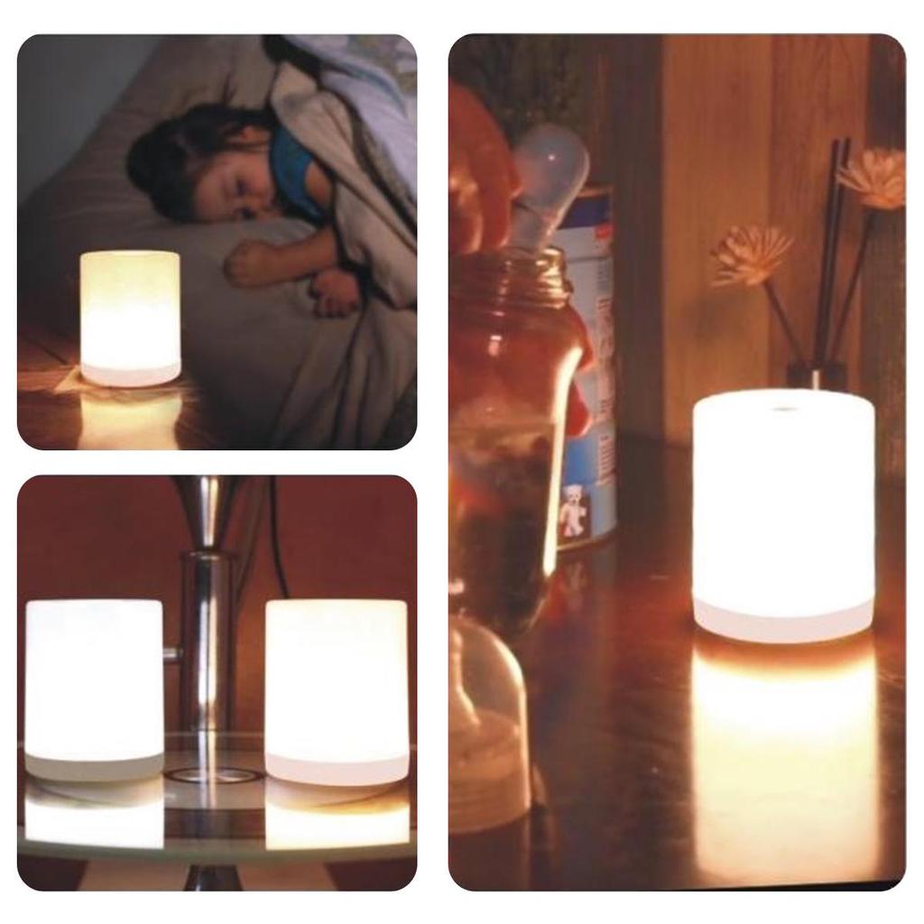 Led Night Lights Dimmable Charging Desktop Night Lamps Bedroom Bedside Lighting Decoration Touch Reading Led Table Lamps Bedside
