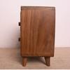 Retro-Stil Weinreben-Geflecht Organizer-Boxen Handgefertigte Schmuckschatulle Schreibtisch Massivholz Abnehmbarer Make-up-Organizer Heimdekoration Box