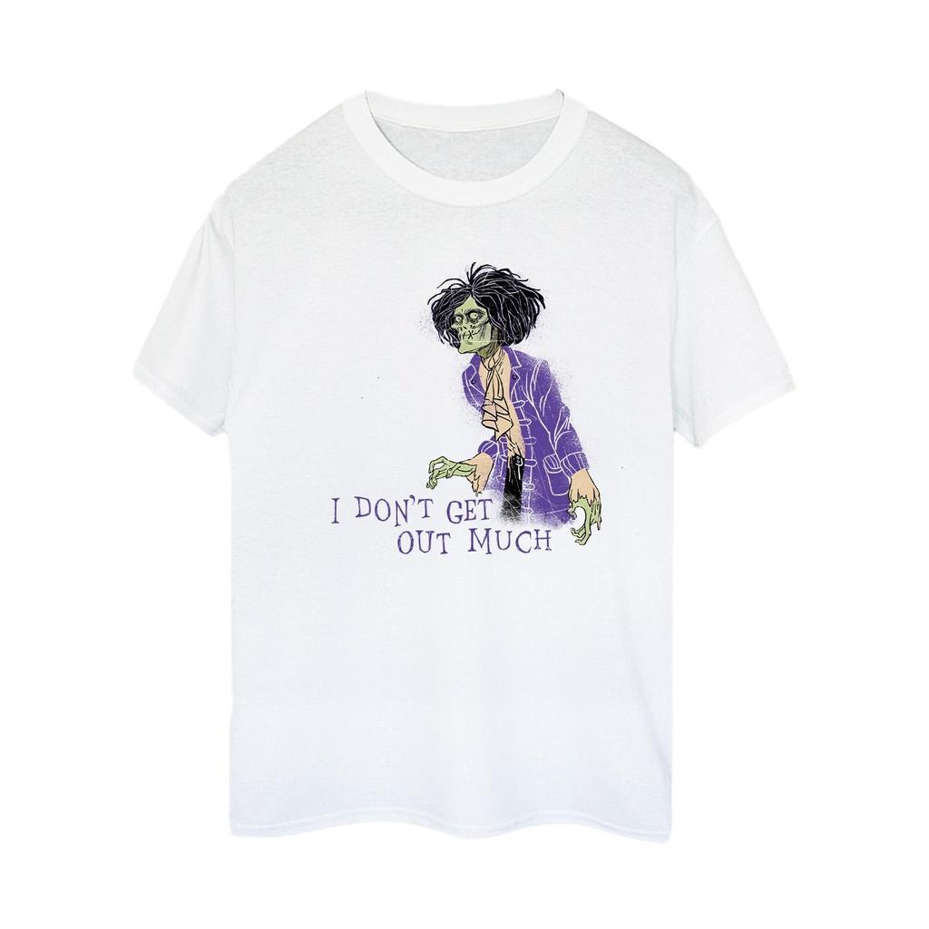 Disney Womens/Ladies Hocus Pocus DonÂ´t Get Out Much Cotton Boyfriend T-Shirt