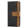For Iphone Phone Leather Case for Iphone 16 15 14 Buckle Flip Bracket Contrast Color Phone Case