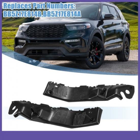 Front LH RH Bumper Bracket No.BB5Z17E814B TWO for Ford Explorer