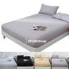 Fitted 1525cm Deep Sheet Pillow Case Bed Sheets Single Double King Color Solid