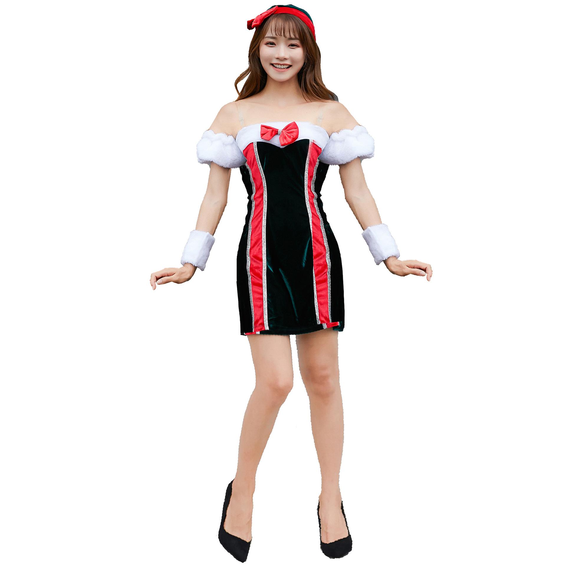 

Японское милое рождественское платье для девочки, униформа, внешняя торговля, Япония, милое рождественское сценическое выступление, рождественское платье M