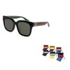 GUCCI Eyewear Double G Square frame Sunglasses (Unisex) Sunglasses GG0034S