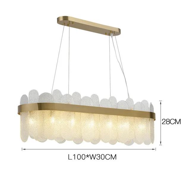 Modern Luxury LED Golden Chandelier Hanging Lights Art Decor Lighting Bedroom Living Dining Room Study Hotel Lobby Pendant Lamp