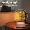 Creative LED Night Light – USB Rechargeable Dimmable Bedside Lamp, Warm Glow Decor for Bedroom