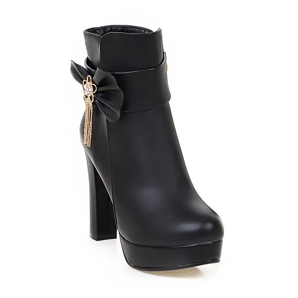 European and American Large Size Personality Women's Boots Martin Boots Snow Boots