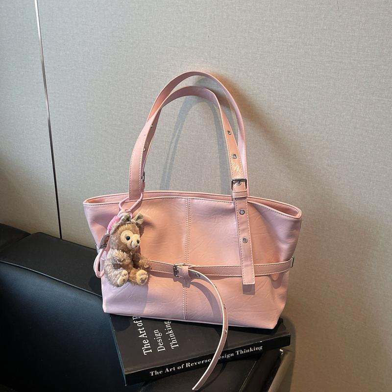 Tote Bag Women's Large Capacity 2025 New Summer Simple and Versatile Shoulder Underarm Bag High-end Sense Work Commuter Bag