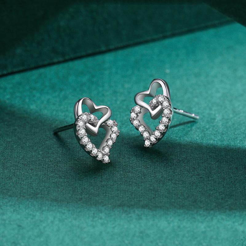 Tancise 925 Sterling Silver Zircon Earrings Drop Earrings For Women Wedding Party Gifts